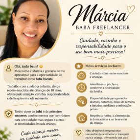 Márcia, Babá em São Paulo