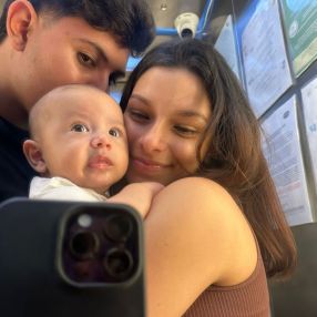 Érika, Family in Itajaí