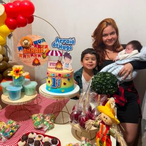 Dayene de, Família em Belford Roxo