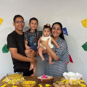 Giovanna, Família em Porto Velho