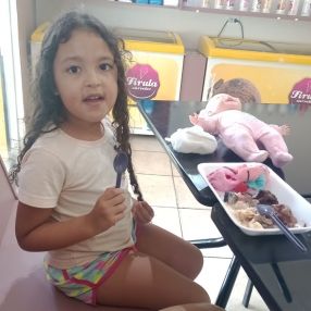 Polyana, Família em Araçatuba