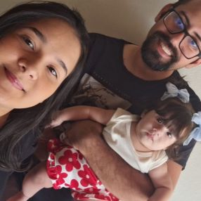 Thiego, Família em Araraquara