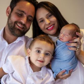 Jaqueline, Família em Vinhedo