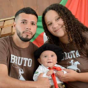 Jaqueline, Família em Alvorada