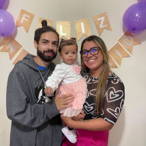 Jéssica Sabrina Araújo, Family in Santo André