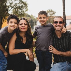 Nária, Family in Santa Luzia