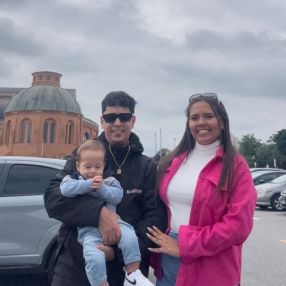 Karina, Família em Cubatão