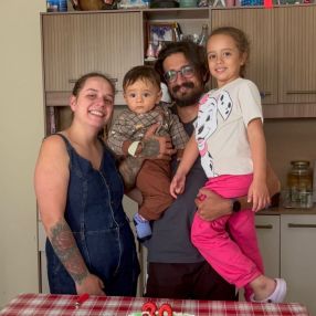 Leonardo, Família em São Carlos