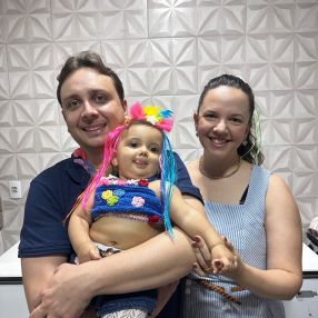 Aniele, Família em Morrinhos