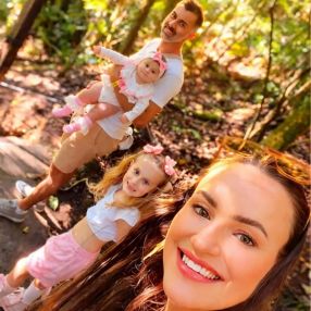 Cintia Piske, Família em Sombrio