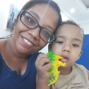 Aldaiza, Family in Bauru