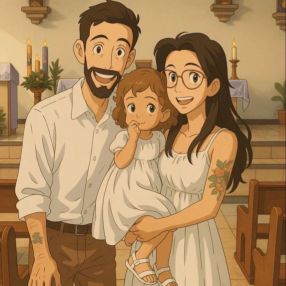 Jordana, Família em Uberaba