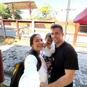 Luana, Família em Rio do Sul