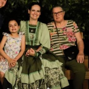 Leticia, Família em Lajeado