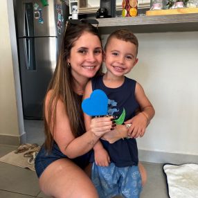 Evellyn, Família em Limeira