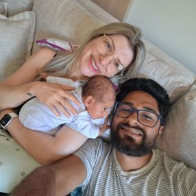 Josimar e Fernanda, Família em Biguaçu
