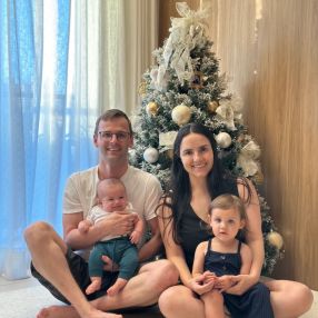 Juliana, Família em Porto Alegre