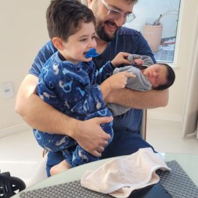 Mateus, Família em São Lourenço