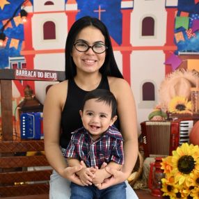 Larissa, Família em Boa Vista