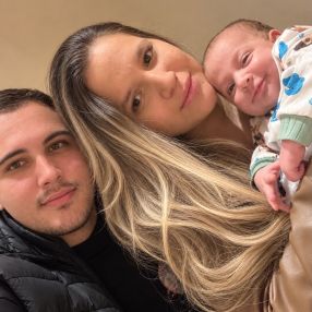 Nathalia, Família em Ribeirão Preto