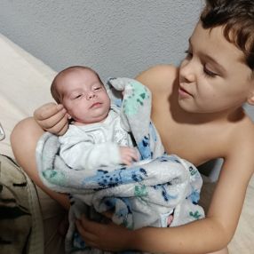Isabela, Família em Porto Alegre