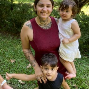 Byanca, Família em Taboão da Serra