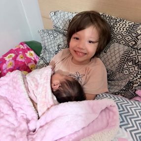 Ana Beatriz, Família em Blumenau