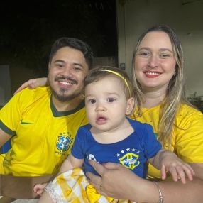 Cassia elen, Família em Sobral