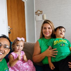 Valdennia, Família em Parnamirim