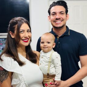 Ariane, Família em Praia Grande