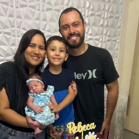 Miclaine, Família em Barra Mansa