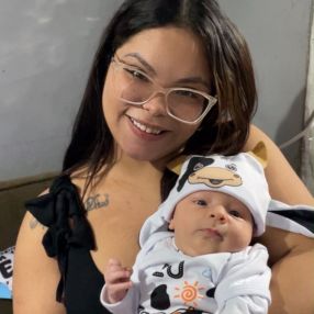 Jaqueline, Família em Cubatão