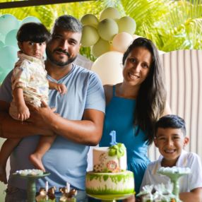 Lelupa, Família em Petrópolis
