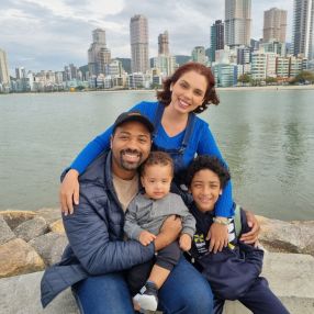 Juliane, Família em Itajaí