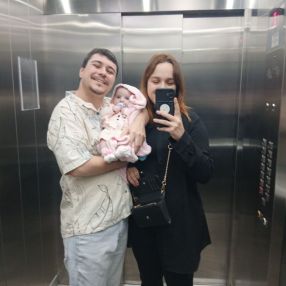 Luyza, Family in Guarulhos