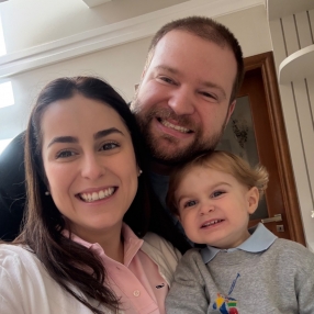 Carolina, Família em Atibaia