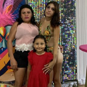 Nathalia, Família em Canindé