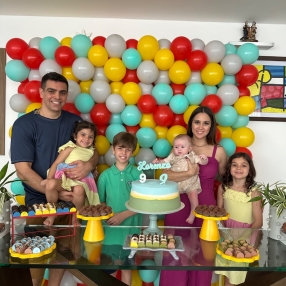 Nicole, Família em Manaus