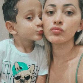 Edielma, Família em Guaratinguetá