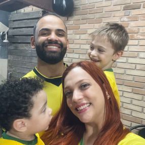 Miriele, Família em Caraguatatuba