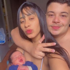 Gabrielly, Família em Itanhaém