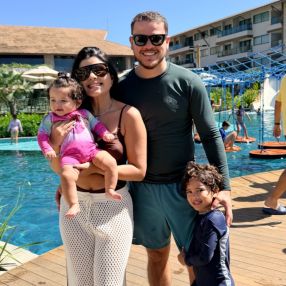 Ingrid, Família em Cabedelo