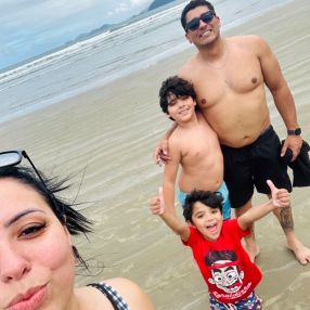 Caroline, Família em Jundiaí