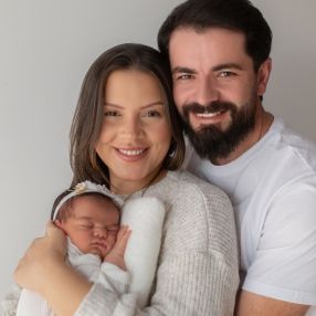 Jucelia, Família em Gravatal