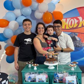 Luiza, Família em Porto Alegre