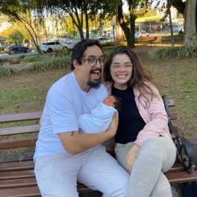 Caroline Emanuele, Família em Sapucaia do Sul