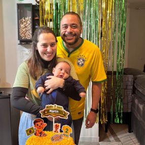 Priscila, Família em Curitiba