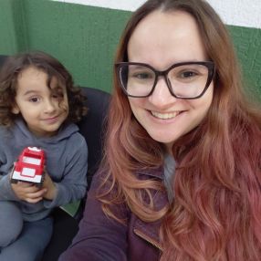 Vitória Tatiany, Família em Concórdia