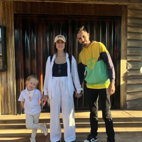 Giovana, Família em Porto Belo