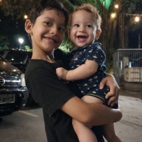 Letícia, Família em Embu das Artes